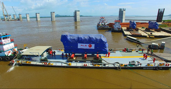 委內(nèi)瑞拉重油項(xiàng)目主機(jī)運(yùn)輸工作正式啟動(dòng)